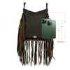 Fringed Cowgirl Collection SKU# 7221121 Black Hair-On